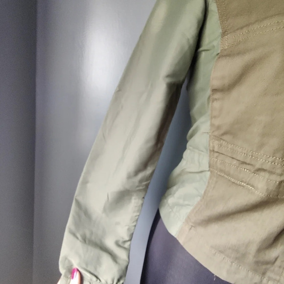 Lucky Brand Army Green Mockneck Lightweight Field Jacket - Picture 5 of 6